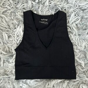 Seamless Plunge Tank Top